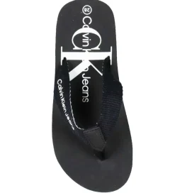 Klipklappere*Calvin Klein Klipklapper - Logo Print - Sort