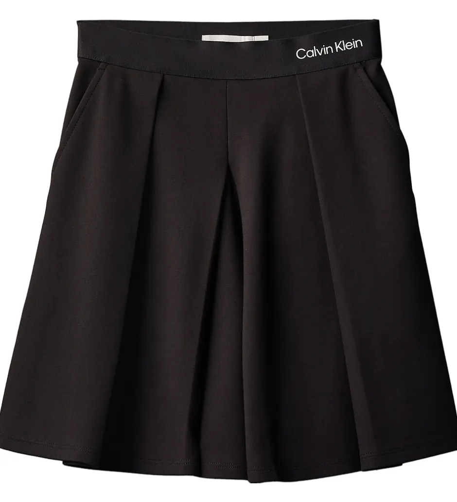 Nederdele*Calvin Klein Nederdel - Punto - Sort