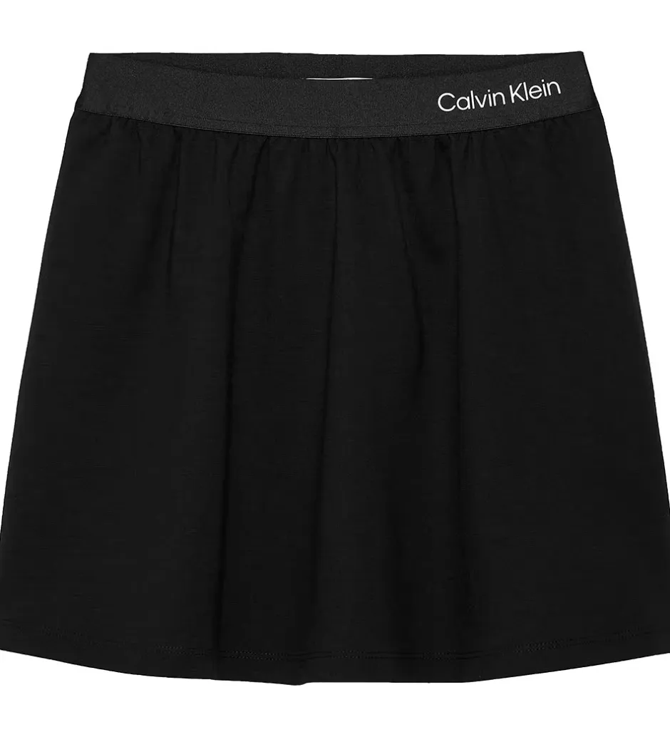 Nederdele*Calvin Klein Nederdel - Punto - Ck Black