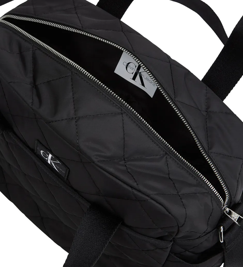 Pusletid|Pusletasker*Calvin Klein Pusletaske - Quiltet - Ck Black