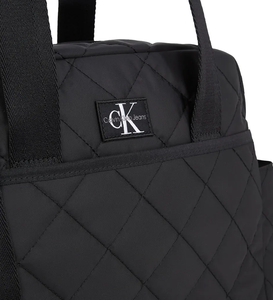 Pusletid|Pusletasker*Calvin Klein Pusletaske - Quiltet - Ck Black
