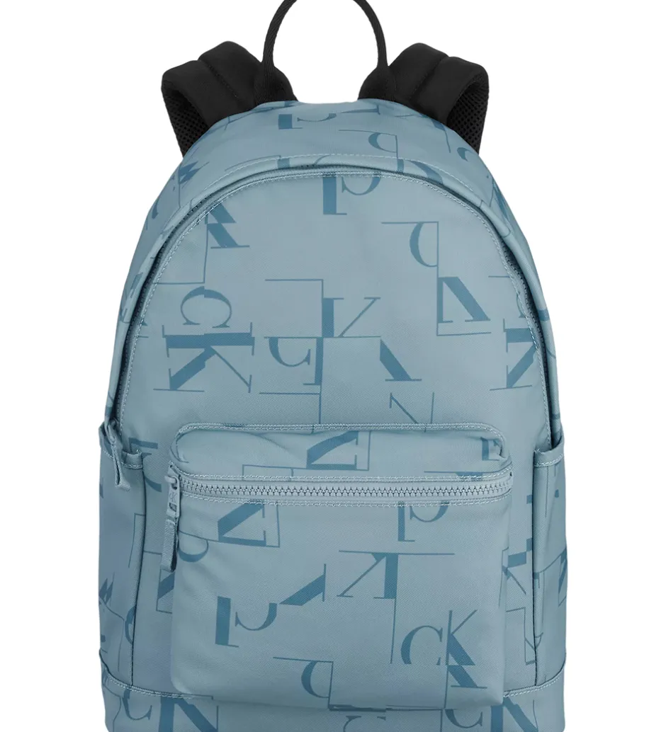 Skoletasker*Calvin Klein Skoletaske - City Grid - Faded Denim/Blå