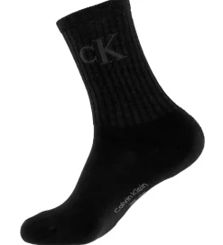 Børn Calvin Klein Strømper - 2-pak - Sort m. Logo