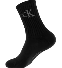 Børn Calvin Klein Strømper - 2-pak - Sort m. Logo