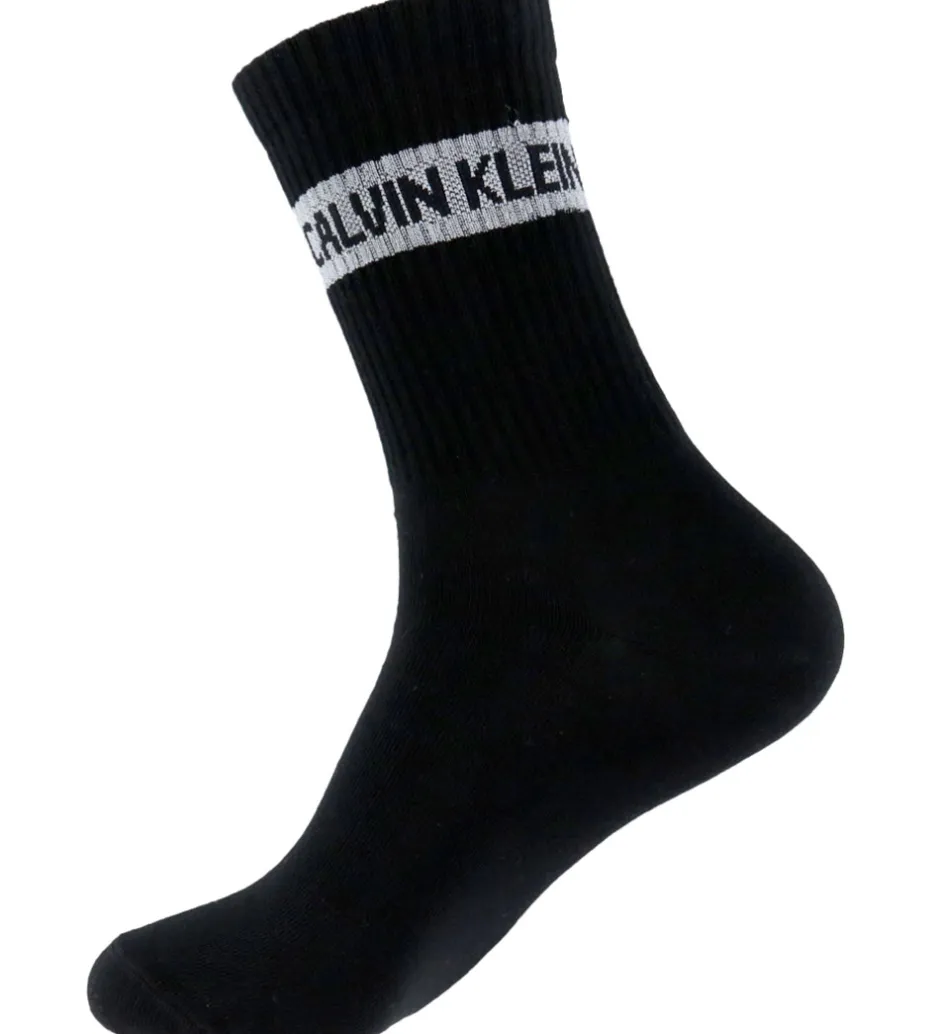 Børn Calvin Klein Strømper - 4-pak - Hvid/Sort