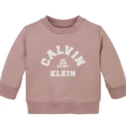 Børn Calvin Klein Sweatsæt - Varsity - Noble Rose