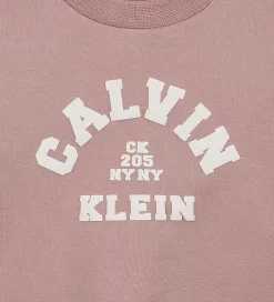 Børn Calvin Klein Sweatsæt - Varsity - Noble Rose