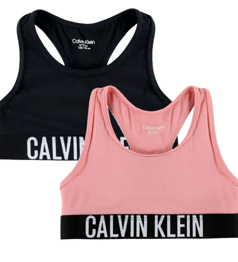 Undertøj*Calvin Klein Toppe - 2-pak - Brandiedapricot/PvhblackPINK