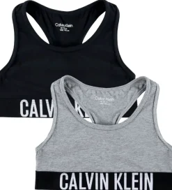 Undertøj*Calvin Klein Toppe - 2-pak - PVH Black/Gråmeleret