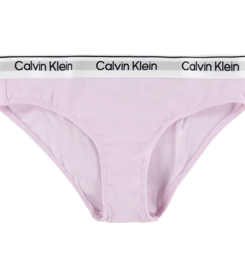Børn Calvin Klein Trusser - 2-pak - Light Lilac/Raspberry Chocolate