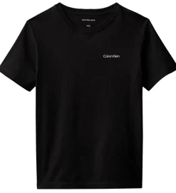 T-Shirts*Calvin Klein T-shirt - Chest Inst. Logo - CK Black