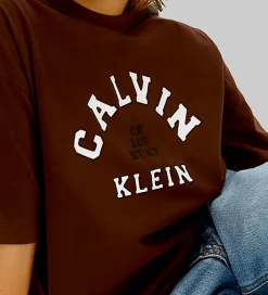 T-Shirts*Calvin Klein T-shirt - Legacy Brown