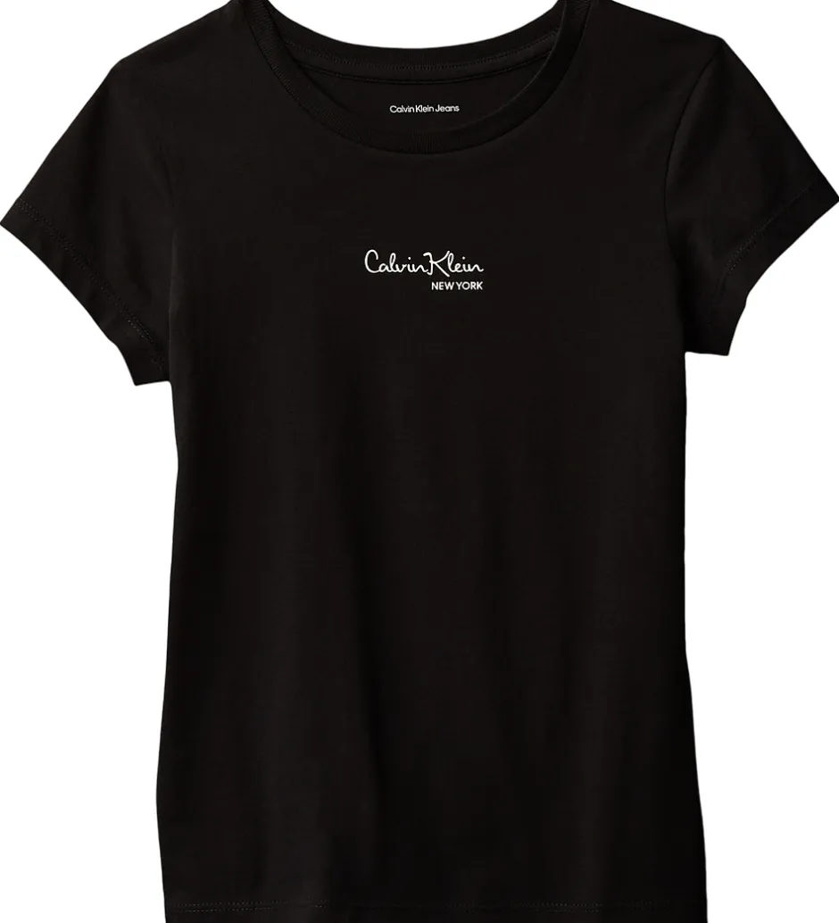 Børn Calvin Klein T-shirt - Signature - CK Black