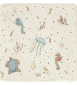 Cam Cam Aktivitetstæppe - 80x80 cm - Sea Garden