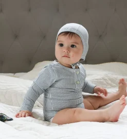 Børn Cam Cam Babyhjelm - Classic Stripes Blue