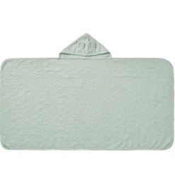Babyhåndklæde- Og Poncho*Cam Cam Babyhåndklæde - 70x130 cm - Dusty Green m. Ører
