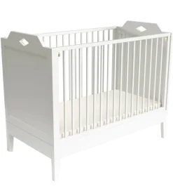 Senge*Cam Cam Babyseng - Luca - 126x67,5x101,5 cm - Hvid