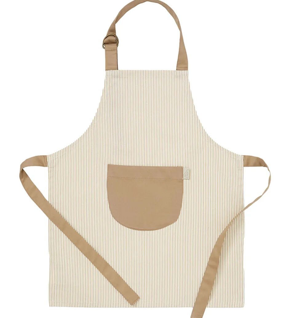 Forklæder*Cam Cam Forklæde - Classic Stripes Camel