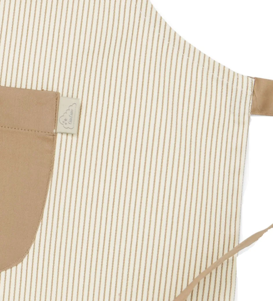 Forklæder*Cam Cam Forklæde - Classic Stripes Camel
