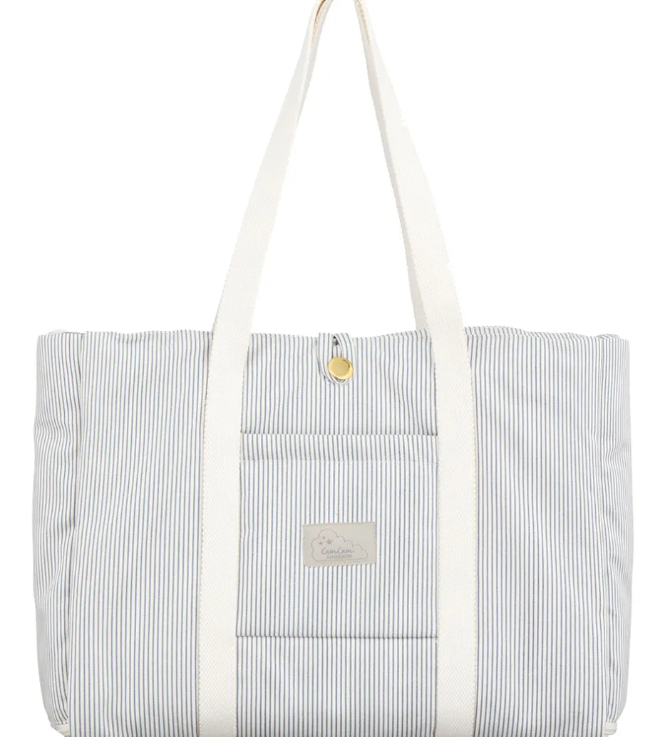 Pusletid|Pusletasker*Cam Cam Pusletaske - Fold-Out - Classic Stripes Blue