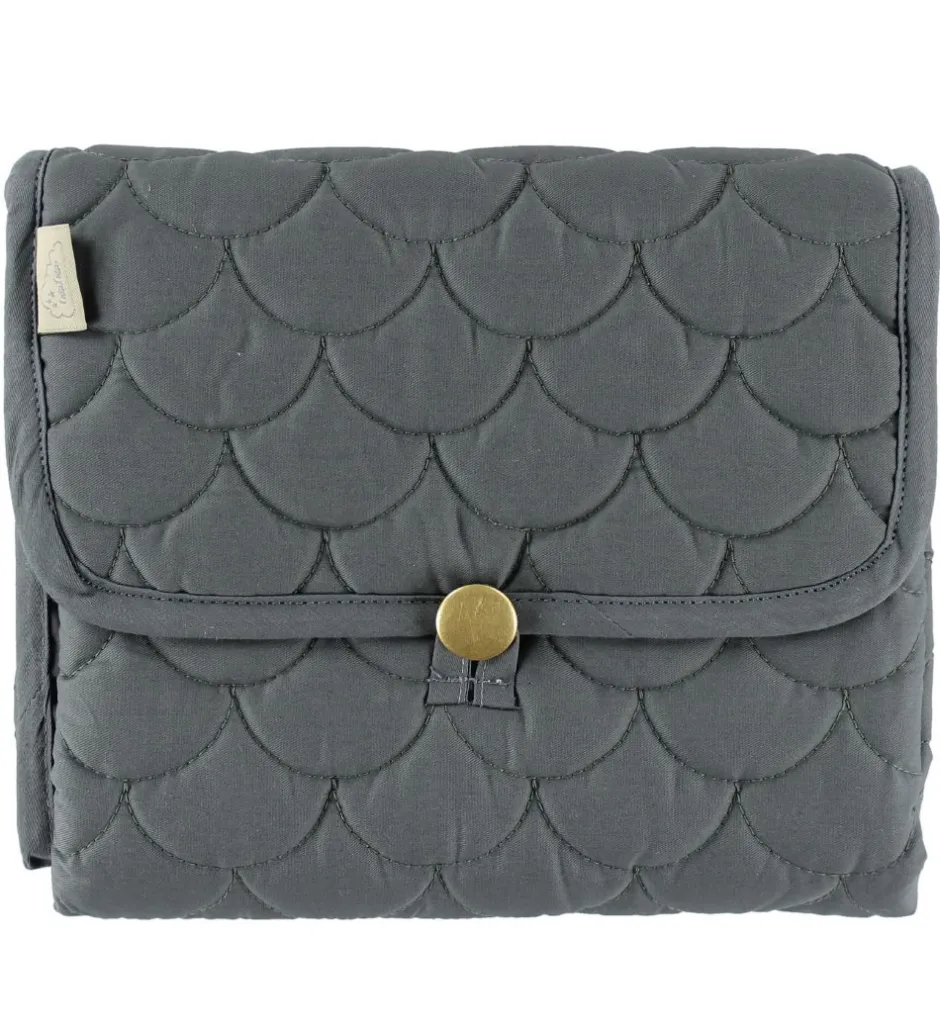 Cam Cam Pusleunderlag - Quilted - 70x44 cm - Charcoal