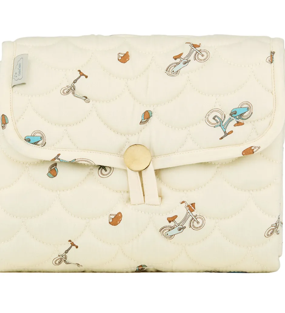 Cam Cam Pusleunderlag - Quilted - 70x44 cm - Bicycles