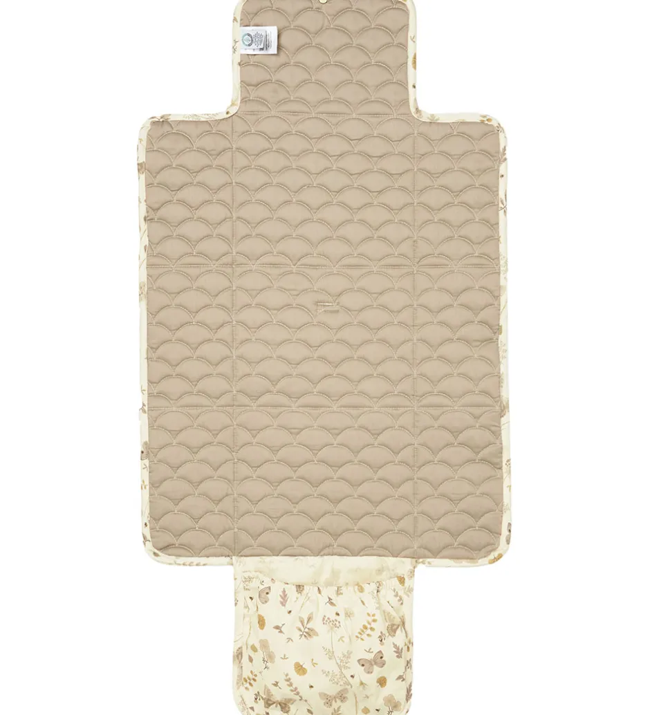 Pusleborde|Puslepuder Og -Underlag*Cam Cam Pusleunderlag - 70x44 cm - Beige m. Blade/Som
