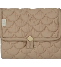 Puslepuder Og -Underlag*Cam Cam Quilted Pusleunderlag - 70x44 cm - Camel/Lierre