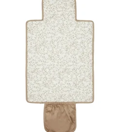 Puslepuder Og -Underlag*Cam Cam Quilted Pusleunderlag - 70x44 cm - Camel/Lierre