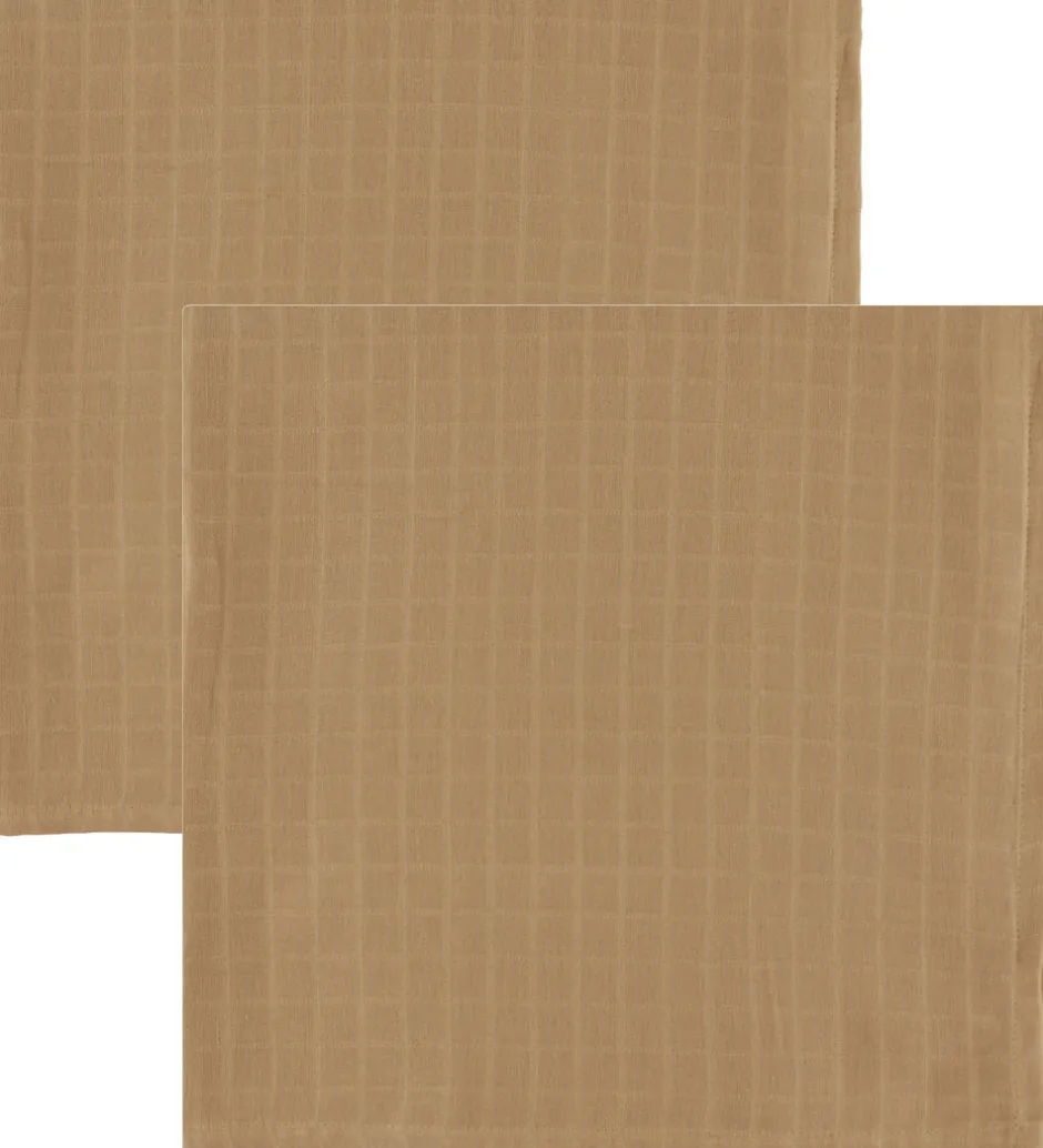 Cam Cam Stofbleer - 70x70 cm - 2-pak - Honey