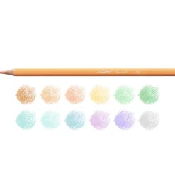 Skriveredskaber*Carioca Farveblyanter - 12 stk - Pastel