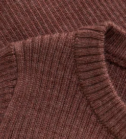 Striktrøjer*CeLaVi Cardigan - Uld - Marron
