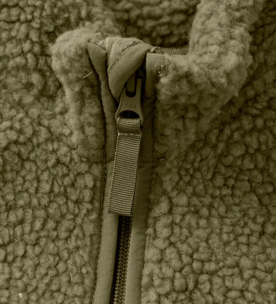 Fleece*CeLaVi Fleecejakke - Teddy - Overland Trek
