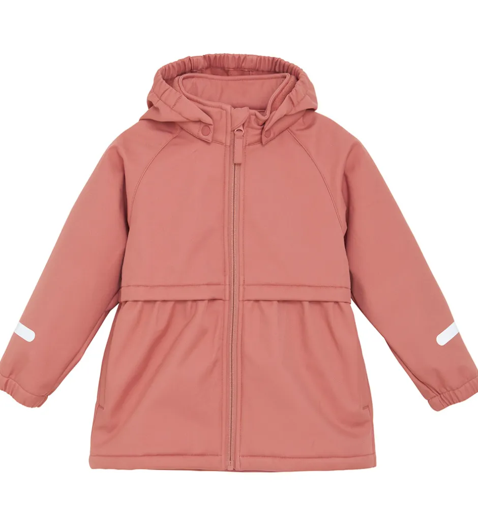 Softshell*CeLaVi Softshelljakke - Brick Dust