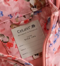Softshell*CeLaVi Softshelljakke - Peach Blossom m. Print