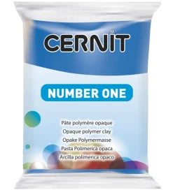 Cernit Polymer Ler - Number One - Blå