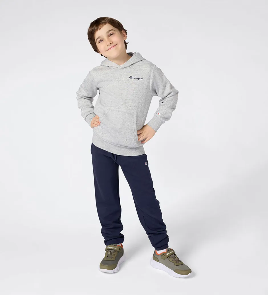 Børn Champion Hættetrøje - New Oxford Grey Melange
