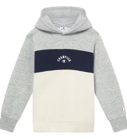 Børn Champion Hættetrøje - New Oxford Grey Melange
