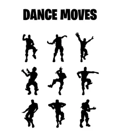 Plakater Og Billeder*Citatplakat Plakat - A3 - Fortnite - Dance Moves