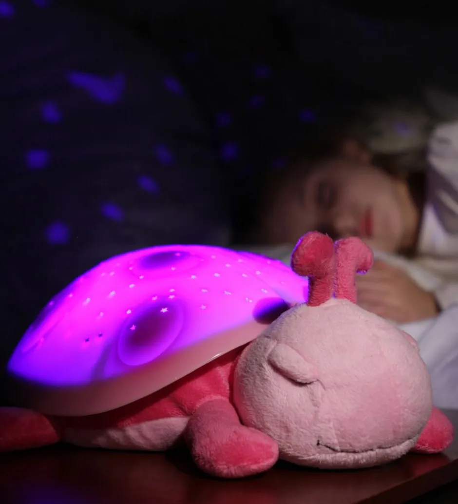 Natlamper*Cloud-B Natlampe - Twilight Ladybug - 24 cm - Rosa