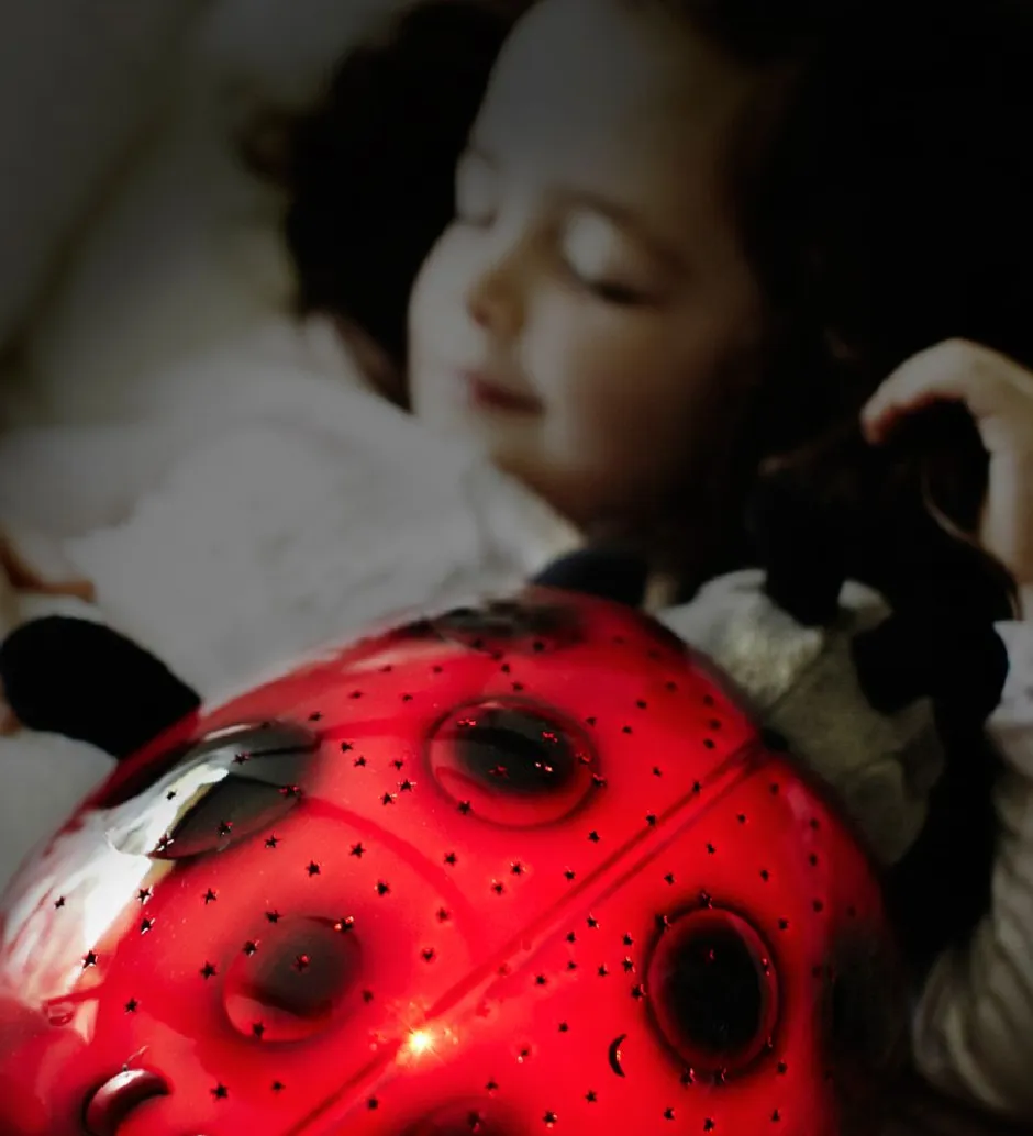 Fritstående Lamper*Cloud-B Natlampe - Twilight - 27 cm - Mariehøne