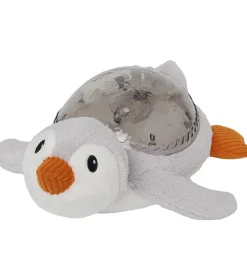 Natlamper|Lamper*Cloud-B Natlampe m. Lyd - Tranquil Penquin - 30 cm - Grå