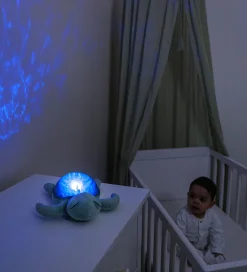 Natlamper|Lamper*Cloud-B Natlampe m. Lyd - Tranquil Turtle - Mintgrøn