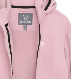Børn Color Kids Coler Kids Softshelljakke m. Fleece - Bleached Mauve