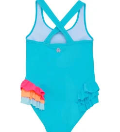 Børn Color Kids Badedragt - River Blue