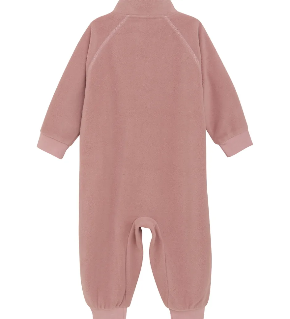 Børn Color Kids Fleecedragt - Woodrose