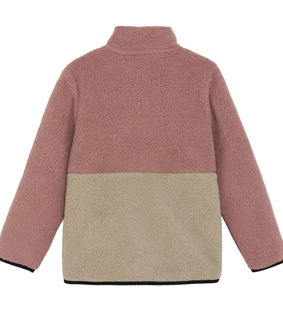 Børn Color Kids Fleecejakke - Woodrose