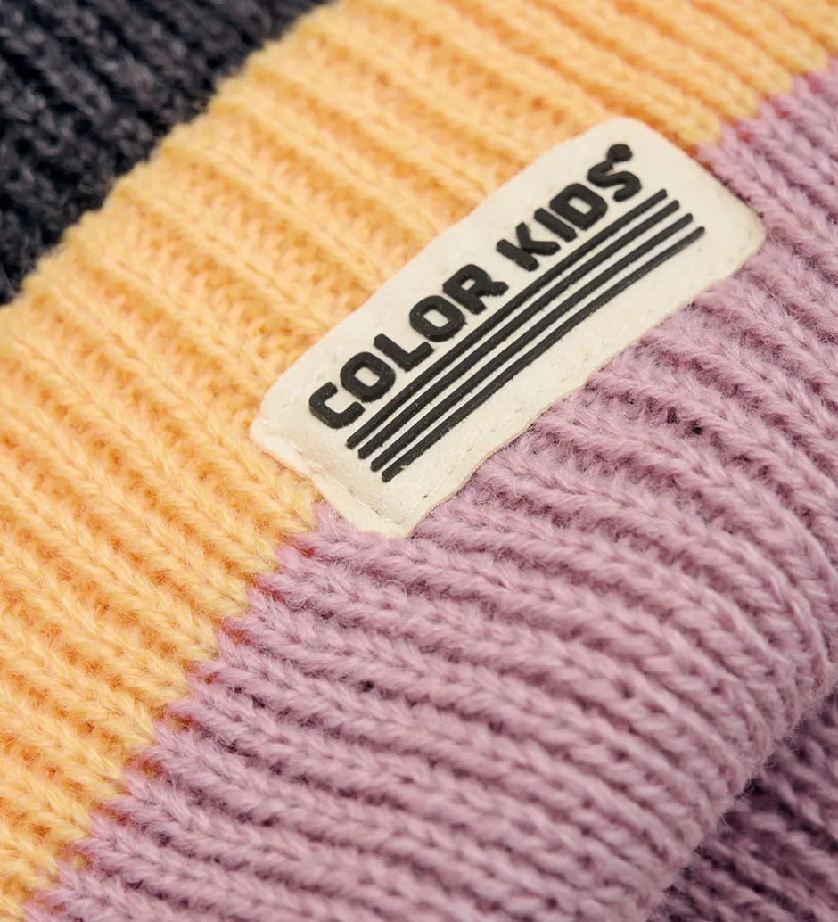 Børn Color Kids Hue - Uld/Akryl - Strik - Woodrose