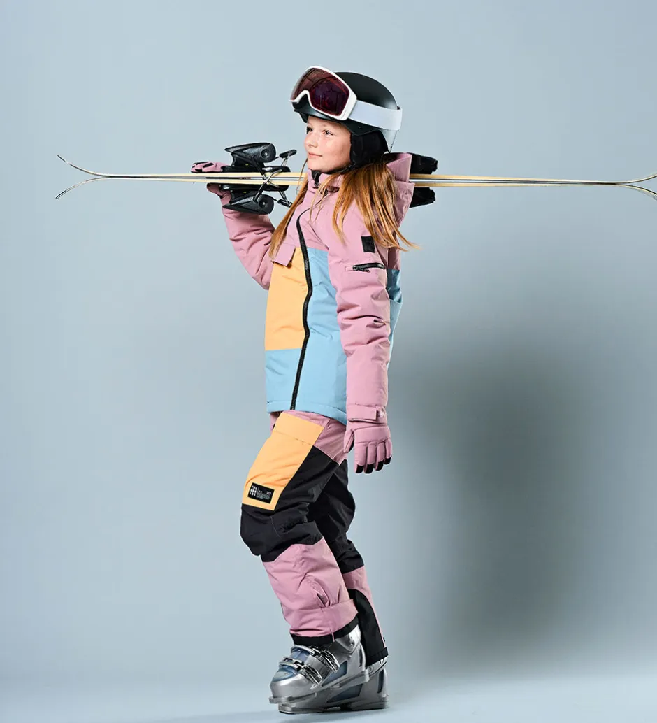 Børn Color Kids Skibukser - Woodrose