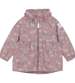 Børn Color Kids Sommerjakke - Woodrose m. Enhjørninger